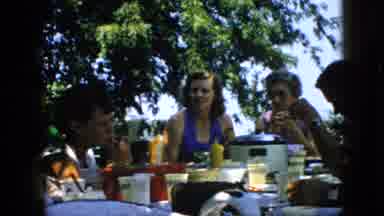 Pennsylvania (1957): A Happy Family Having A Picnic On A Summer Day.