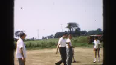 Pennsylvania (1957): Family Gathered Together Walking Around Outside In A Country