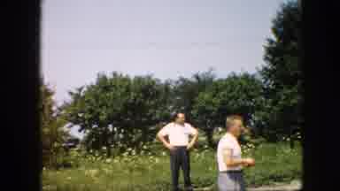 Pennsylvania (1957): A Family Playing Baseball.