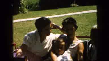 Pennsylvania (1957): Family Enjoys A Nice Sunny Afternoon Out On The Swing In The