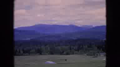 Niagra Falls New York (1964): Car Driving Through Forest And Mountain Area