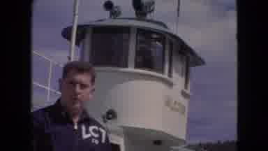 Niagra Falls New York (1964): Two Men And A Boat