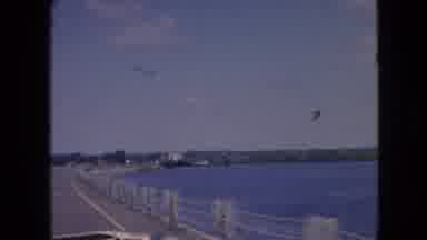 Niagra Falls New York (1964): Driving On A Bridge
