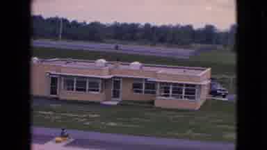 Niagra Falls New York (1964): Lonely School Building, Misses Students