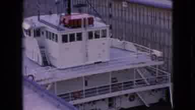 Niagra Falls New York (1964): Boat Squeezing Through Channel