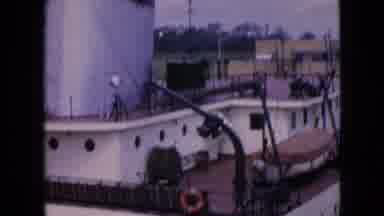 Niagra Falls New York (1964): A View Of People On A Cruise Ship From Above In The