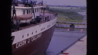Niagra Falls New York (1964): A Large Boat Is Sitting At A Dock