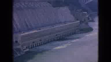 Niagra Falls New York (1964): River Flowing Under Bridge In Valley