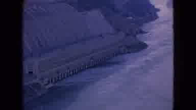 Niagra Falls New York (1964): Landmark Dam And Lake Attraction
