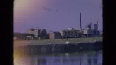 Niagra Falls New York (1964): Industrial Plant Near Water