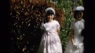 Hawaii (1965): Girls Pose In Dresses Outside And A Man Smiles Inside A Moving