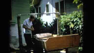 Hawaii (1965): Man Making Or Repairing A Wooden Item