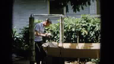 Hawaii (1965): A Man Tending To His Garden