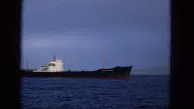 Hawaii (1965): Ship Sailing Along A Calm And Quiet Sea