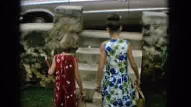 Hawaii (1965): Two Sisters Leaving For A Day Of School
