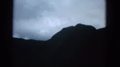 1965:EASTER MOLOKAI WHALES BEACH PARADE ALOHA TOWER. Panned View Of Mountains