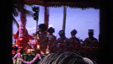 1965:EASTER MOLOKAI WHALES BEACH PARADE ALOHA TOWER. Festive Geisha Themed