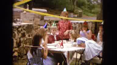 1965:EASTER MOLOKAI WHALES BEACH PARADE ALOHA TOWER. Blowing Out Some Birthday
