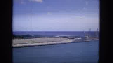 1965: Hawaiian Coastal Port With Warehouses And Cranes, Super 8 Footage