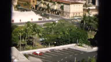 1965:EASTER MOLOKAI WHALES BEACH PARADE ALOHA TOWER. Vintage Car