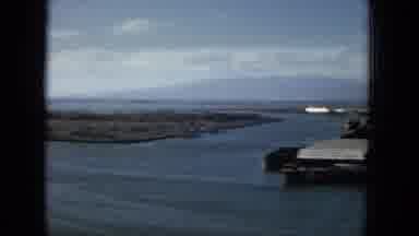 1965:EASTER MOLOKAI WHALES BEACH PARADE ALOHA TOWER. See Water Movie Showing
