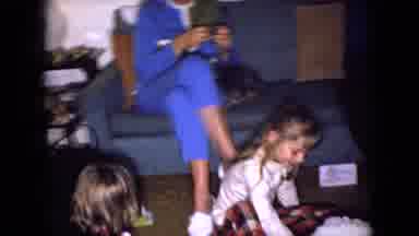 Wellsburg Iowa (1965): Family Gathers During Holiday Time Together