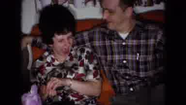 Wellsburg Iowa (1965): People Enjoying A Laugh In Their Lounge