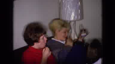 Wellsburg Iowa (1965): Ladies In Living Room Waving Hello