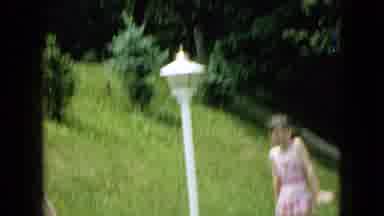 Wellsburg Iowa (1965): Vintage Teen Girls Playing With The Water Hose