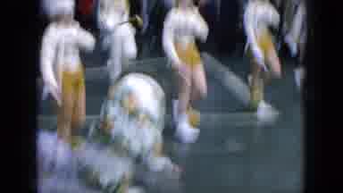 Wellsburg Iowa (1965): Vintage Drumline Dance Christmas Parade Nostalgia
