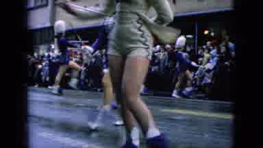 Wellsburg Iowa (1965): Vintage Dancers In Street Parade
