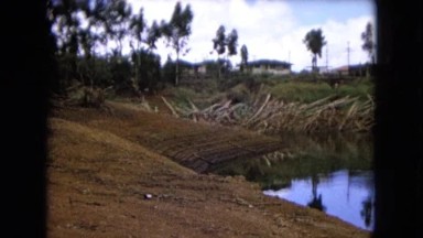 1966: Ceremony At Punchbowl Lake IN Wilson Kapiolani Park, Panning A WWII Monument