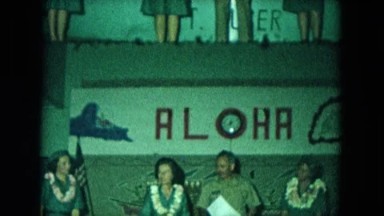 1966: Ceremony at Punchbowl Lake in Wilson, Kapiolani Park, Panning a War Memorial Monument