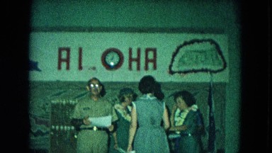 1966: Ceremony At Punchbowl Lake IN Wilson, Kapiolani Park, Panning Monument