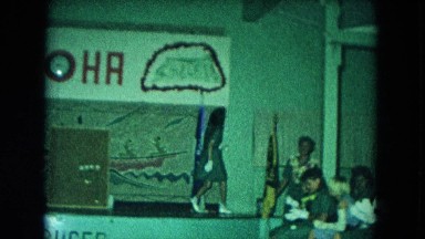 1966: Ceremony At Punchbowl Lake IN Wilson Kapiolani Park, Panning Monument