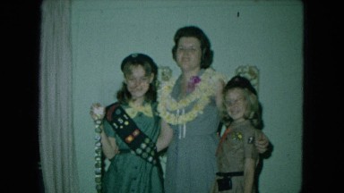 1966: Ceremony At Punchbowl Lake IN Wilson Kapiolani Park, Panning A Monument