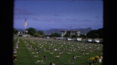 1966: Ceremony At Punchbowl Lake IN Wilson, Kapiolani Park, Panning Monument