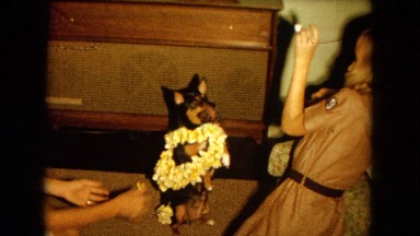 1966: Ceremony Punchbowl Lake Wilson Kapiolani Park. People Setting Up At The