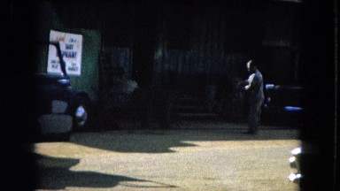 1966: Ceremony At Punchbowl Lake IN Wilson Kapiolani Park, People Setting Up For Entertainment
