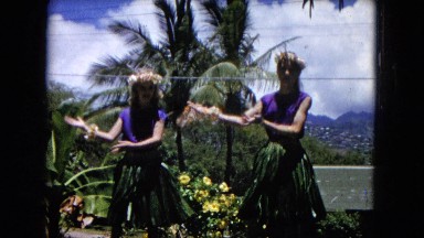 1966: Ceremony At Punchbowl Lake IN Wilson Kapiolani Park With People Setting Up
