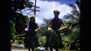 1966: Ceremony At Punchbowl Lake IN Wilson Kapiolani Park With Crowd Setting Up