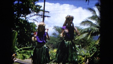 1966: Ceremony At Punchbowl Lake Wilson Kapiolani Park With People Setting Up