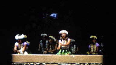 1966: Ceremony Punchbowl Lake Wilson Kapiolani Park. People Setting Up At The