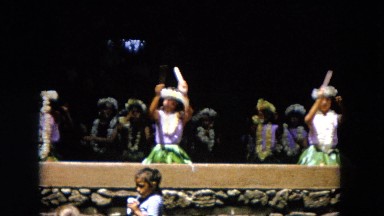 1966: Ceremony At Punchbowl Lake IN Wilson Kapiolani Park With People Setting Up