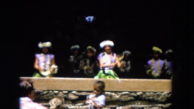 1966: Ceremony Punchbowl Lake Wilson Kapiolani Park. People Setting Up At The