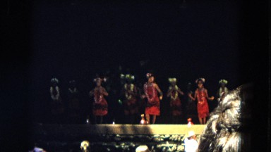 1966: Ceremony At Punchbowl Lake IN Wilson Kapiolani Park With People Setting Up