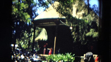 1966: Ceremony At Punchbowl Lake IN Wilson Kapiolani Park With Crowd Setting Up