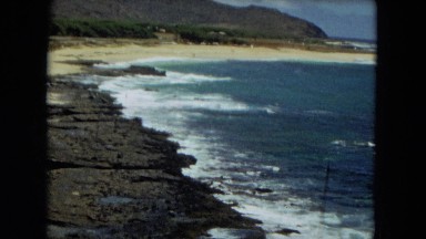 1966: Ceremony Punchbowl Lake Wilson Kapiolani Park. People Gather To Watch An