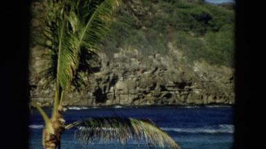 1966: Ceremony Punchbowl Lake Wilson Kapiolani Park. People Gather To Watch An