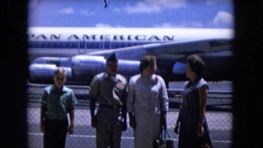 1966: Ceremony Punchbowl Lake Wilson Kapiolani Park. People Gather To Watch An